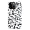 iPhone 15 Pro Max Winnipeg Street Names Canadiana Phone Case - White