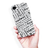 Winnipeg Street Names Canadiana Phone Case - White