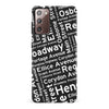 Samsung Galaxy Note 20 Winnipeg Street Names Canadiana Phone Case - Black