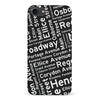 iPhone 7/8/SE Winnipeg Street Names Canadiana Phone Case - Black
