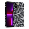 iPhone 13 Pro Max Winnipeg Street Names Canadiana Phone Case - Black
