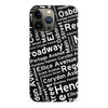 iPhone 13 Pro Max Winnipeg Street Names Canadiana Phone Case - Black