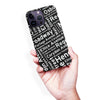 iPhone 14 Pro Max Winnipeg Street Names Canadiana Phone Case - Black