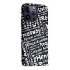iPhone 14 Pro Max Winnipeg Street Names Canadiana Phone Case - Black
