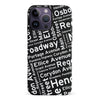 iPhone 14 Pro Max Winnipeg Street Names Canadiana Phone Case - Black