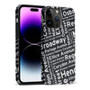 iPhone 15 Pro Max Winnipeg Street Names Canadiana Phone Case - Black