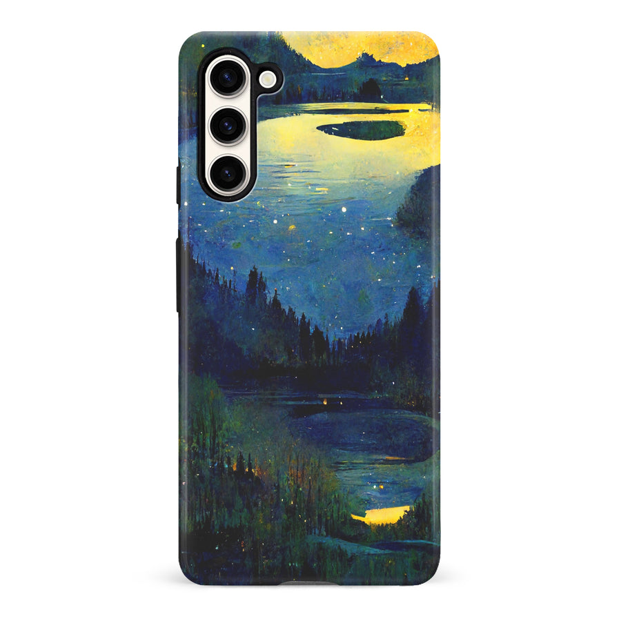 Samsung S23 Green Lake Nature Phone Case