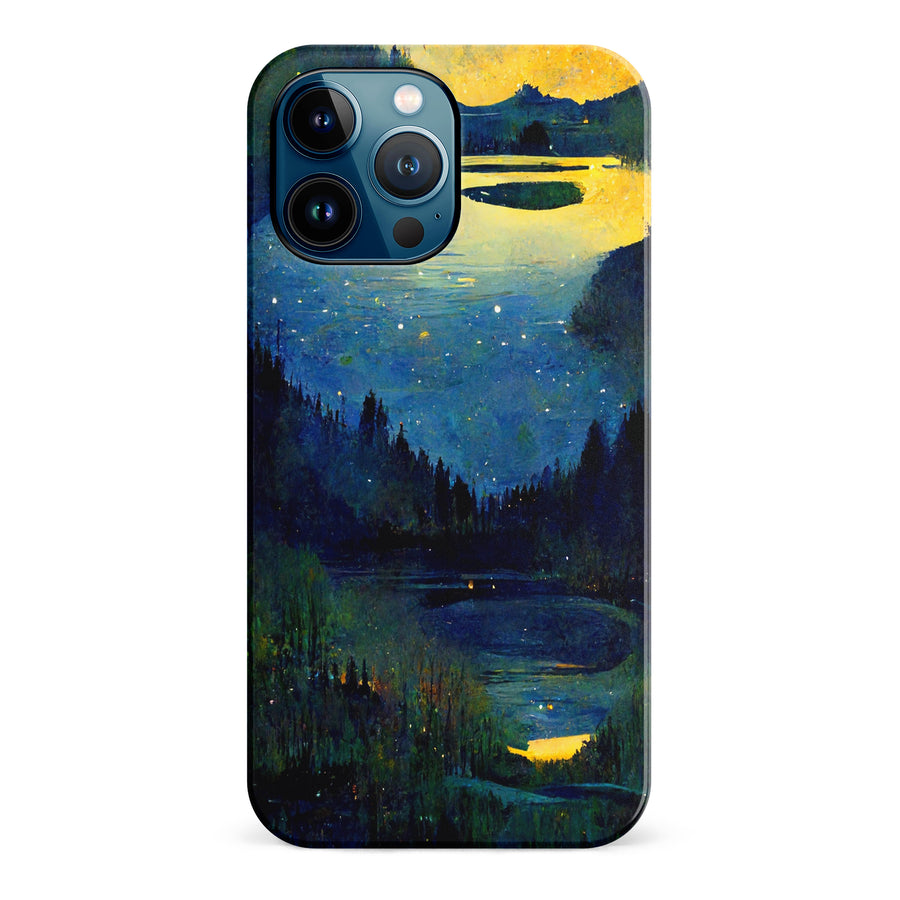 iPhone 12 Pro Max Green Lake Nature Phone Case