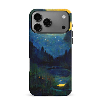 iPhone 17 Pro Max Green Lake Nature Phone Case