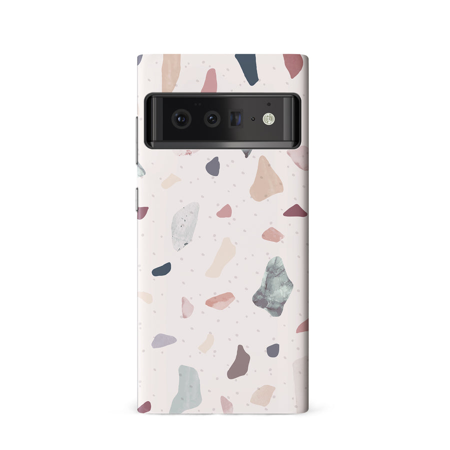 Google Pixel 6 Small Terrazzo Nature Phone Case