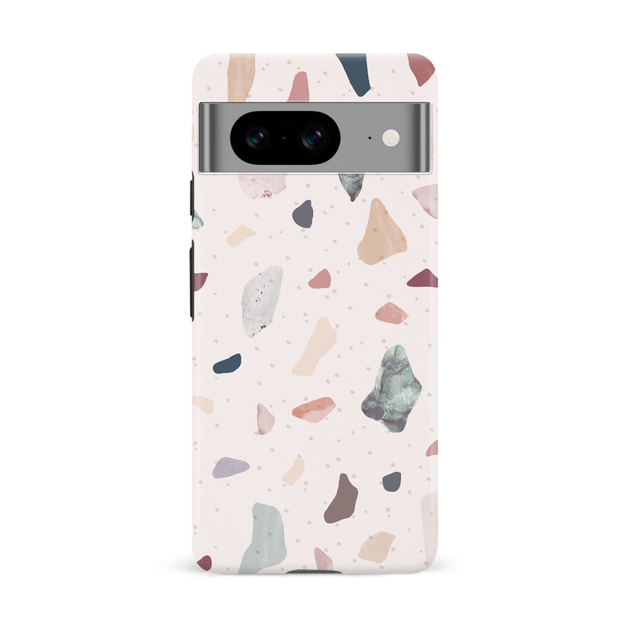 Google Pixel 8 Small Terrazzo Nature Phone Case