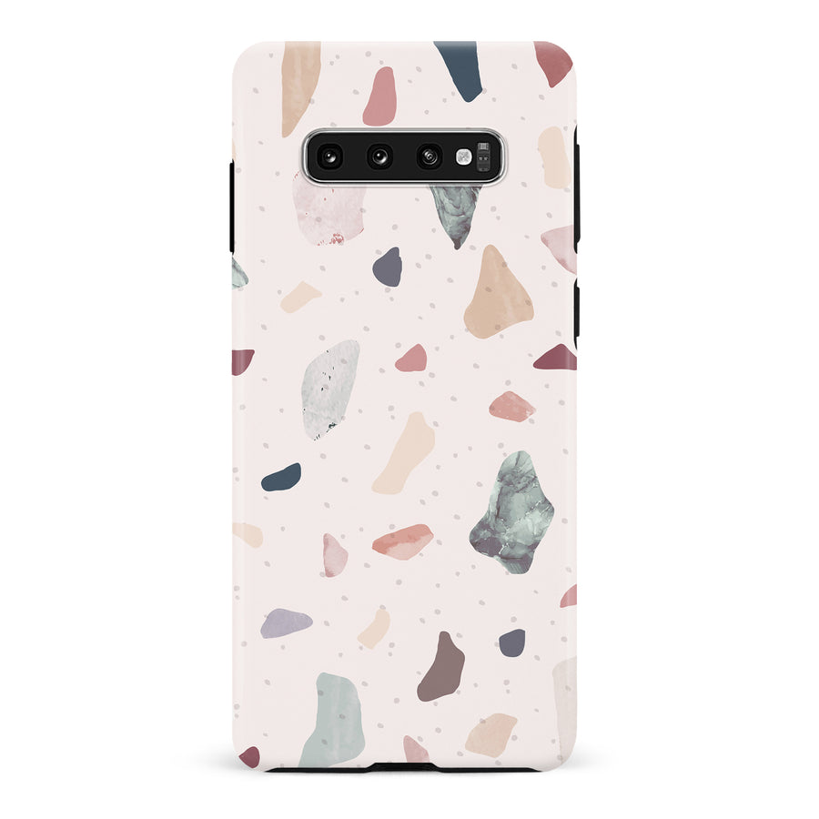 Samsung Galaxy S10 Plus Small Terrazzo Nature Phone Case