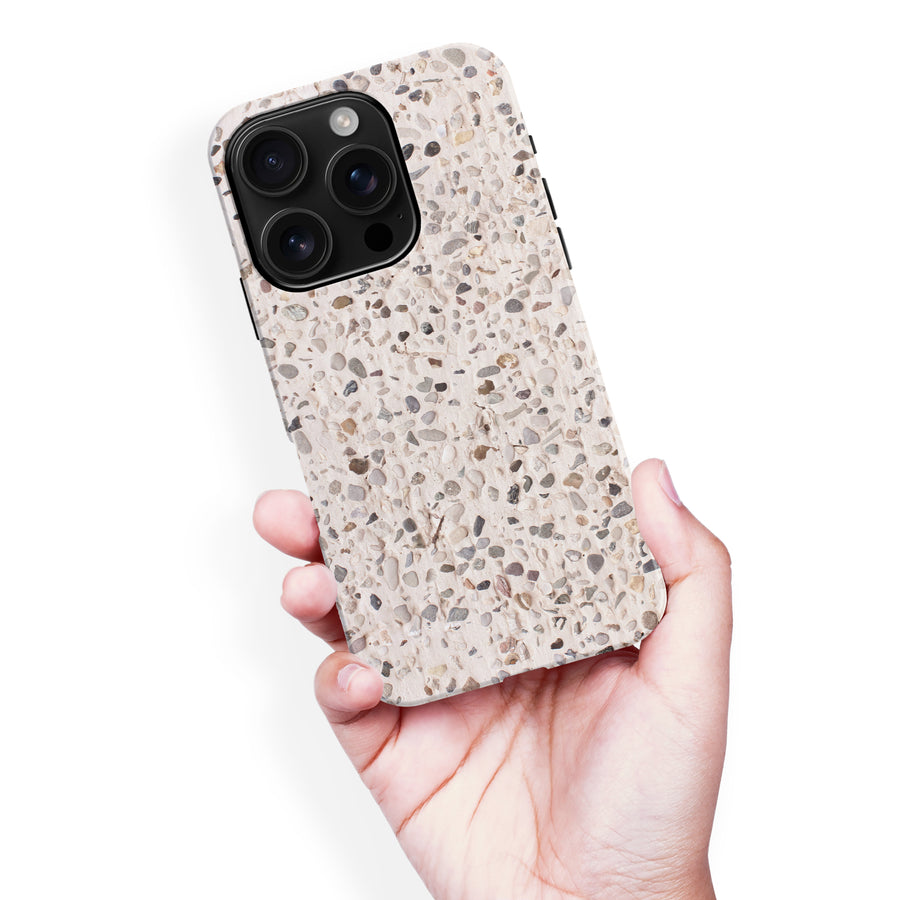 iPhone 16 Pro Max Terrazo Stone Nature Phone Case