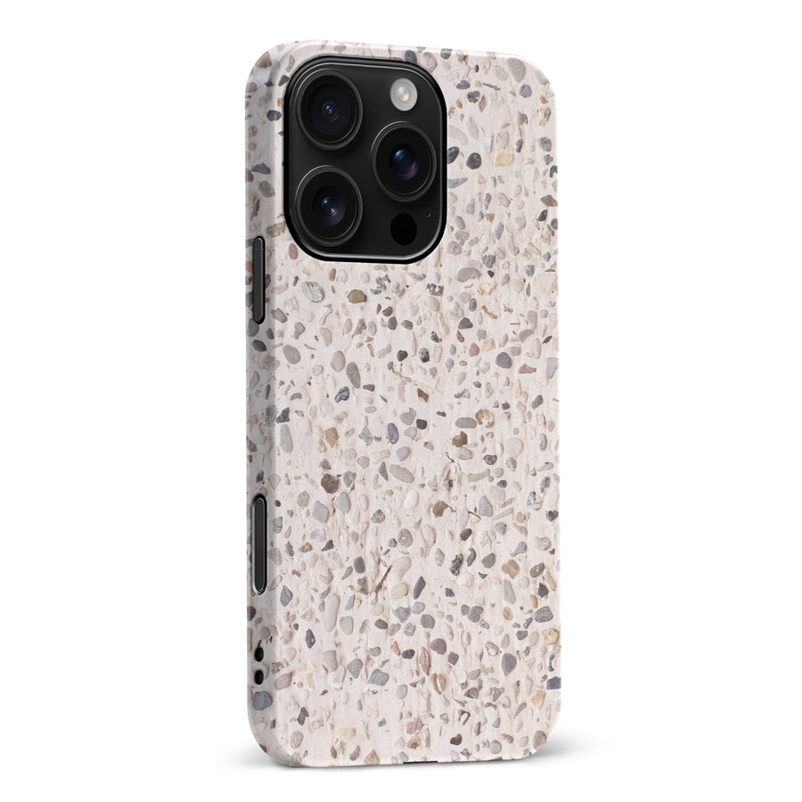 iPhone 16 Pro Max Terrazo Stone Nature Phone Case