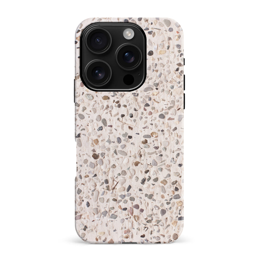 iPhone 16 Pro Max Terrazo Stone Nature Phone Case