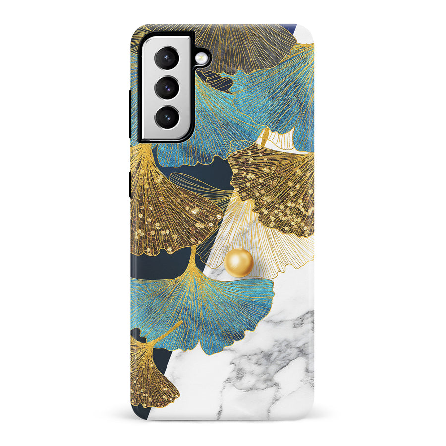 Samsung Galaxy S21 Pearl Drop Nature Phone Case