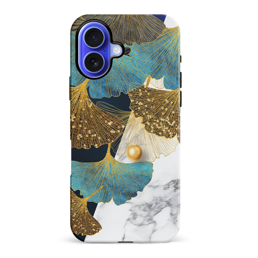 iPhone 16 Plus Pearl Drop Nature Phone Case