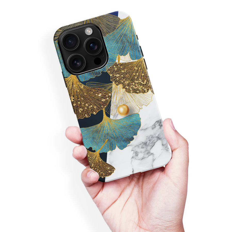 iPhone 16 Pro Max Pearl Drop Nature Phone Case