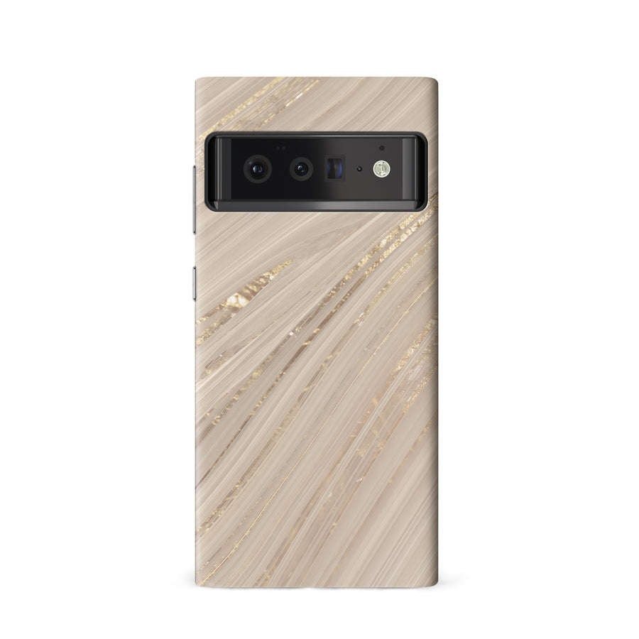 Google Pixel 6 Golden Sand Nature Phone Case