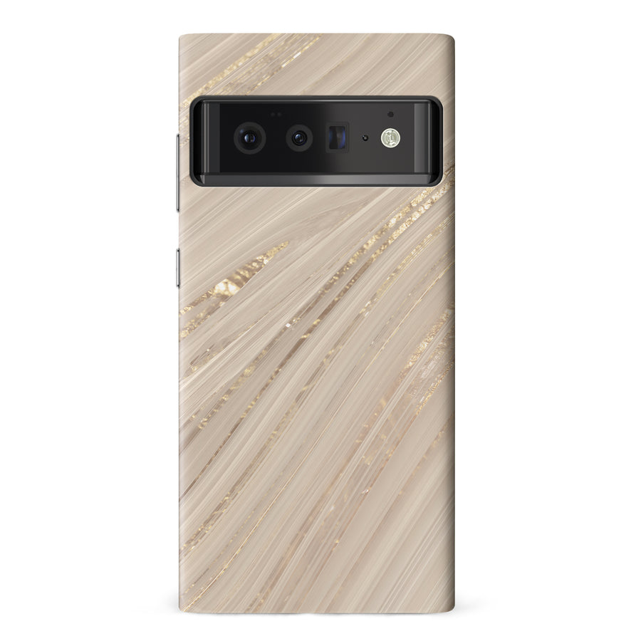 Google Pixel 6 Pro Golden Sand Nature Phone Case