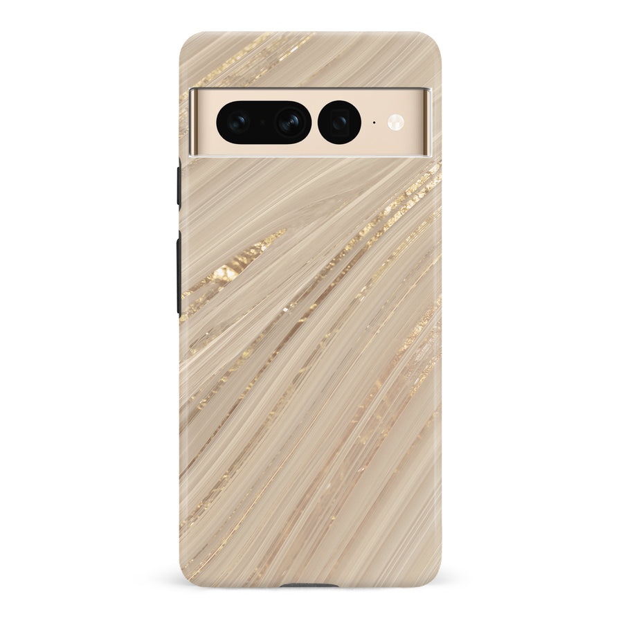 Google Pixel 7 Pro Golden Sand Nature Phone Case