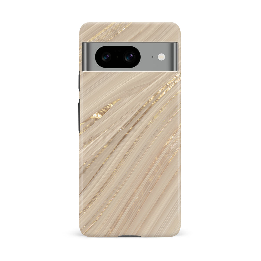 Google Pixel 8 Golden Sand Nature Phone Case