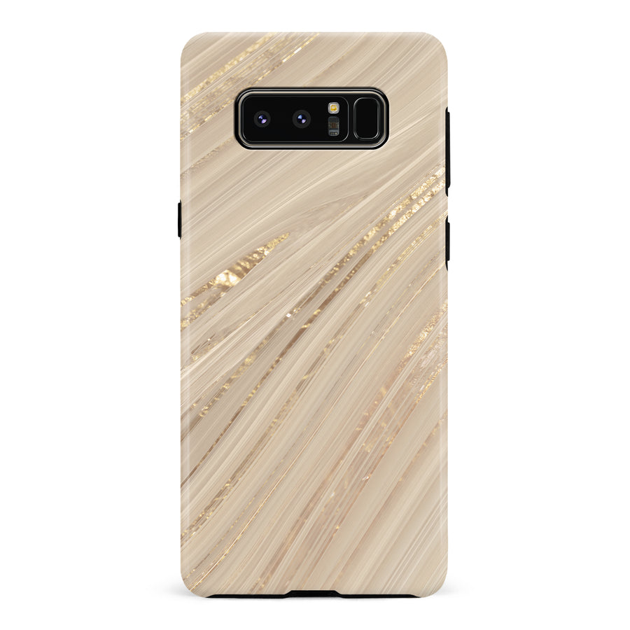 Samsung Galaxy Note 8 Golden Sand Nature Phone Case