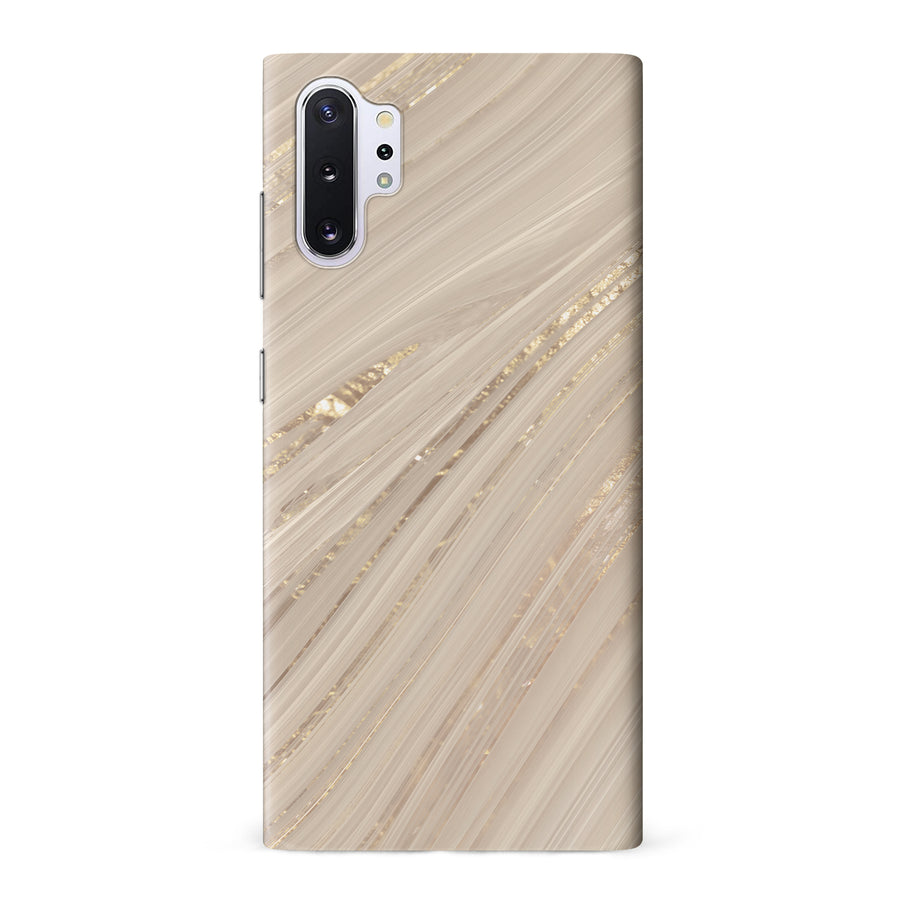 Samsung Galaxy Note 10 Plus Golden Sand Nature Phone Case