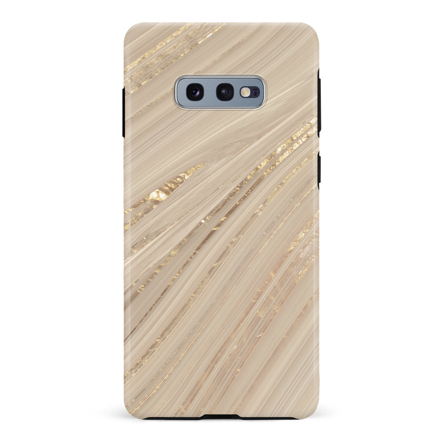Samsung Galaxy S10e Golden Sand Nature Phone Case