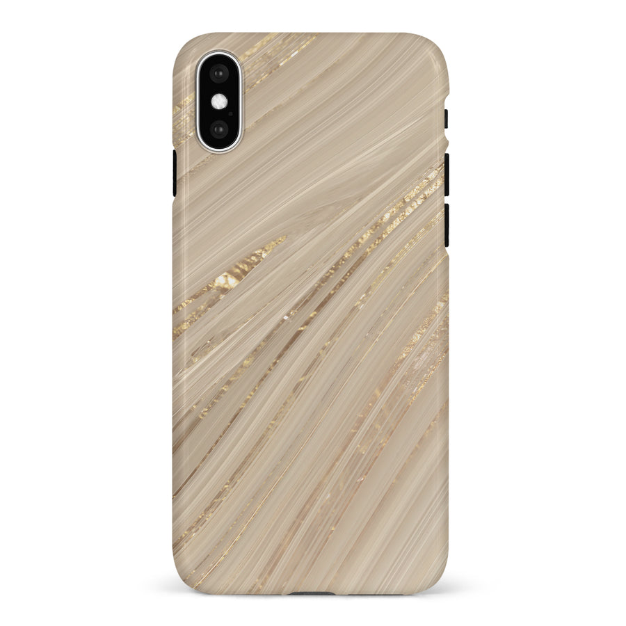 iPhone X/XS Golden Sand Nature Phone Case
