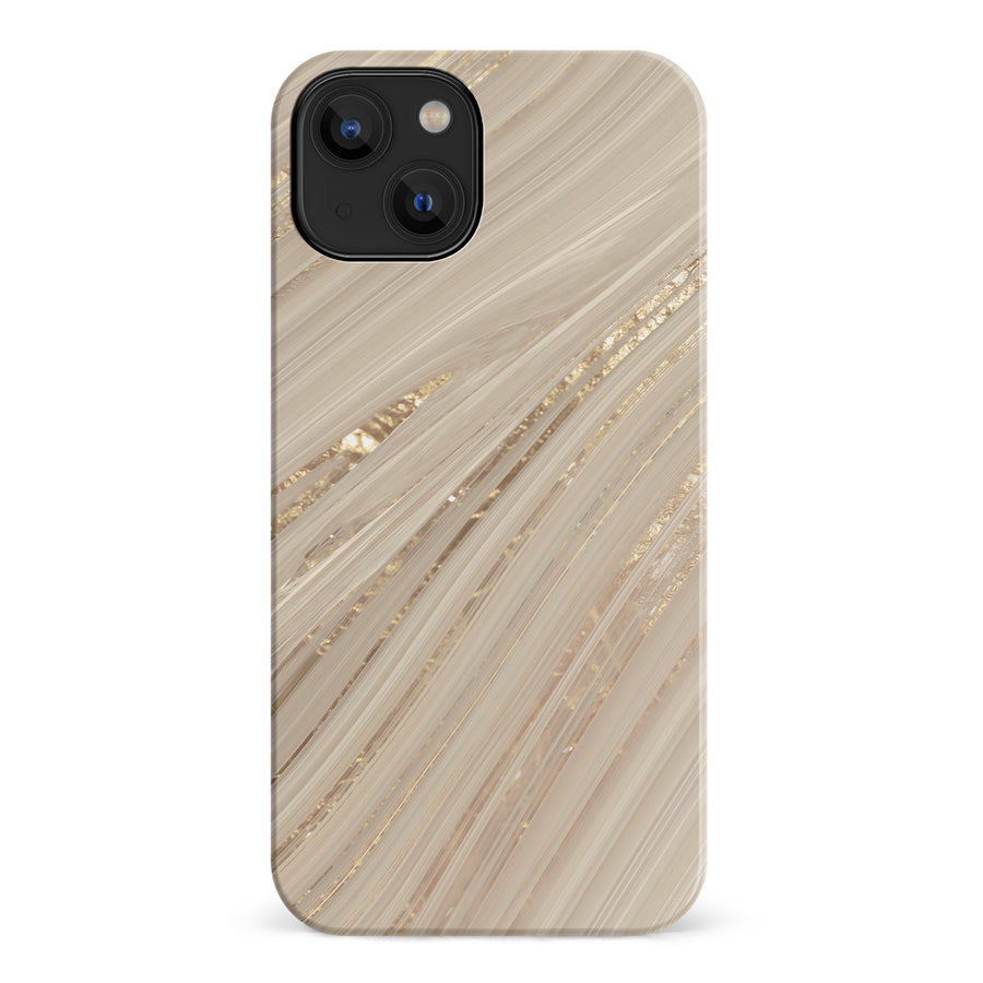 iPhone 14 Golden Sand Nature Phone Case