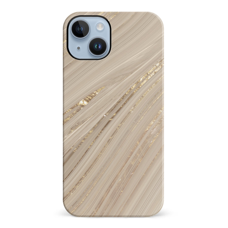 iPhone 14 Plus Golden Sand Nature Phone Case