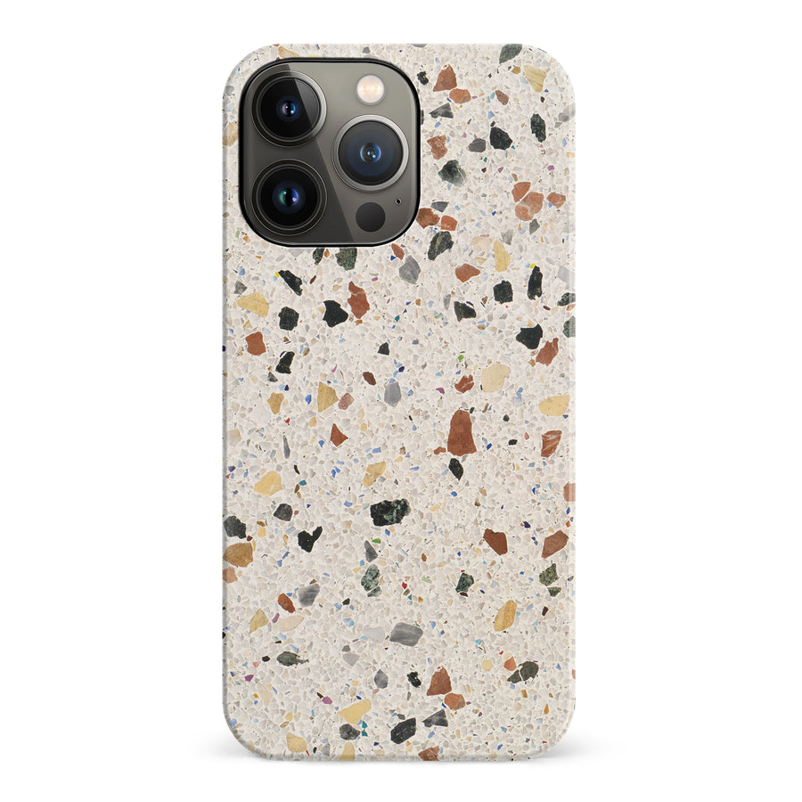 iPhone 14 Pro Coastal Terrazo Nature Phone Case