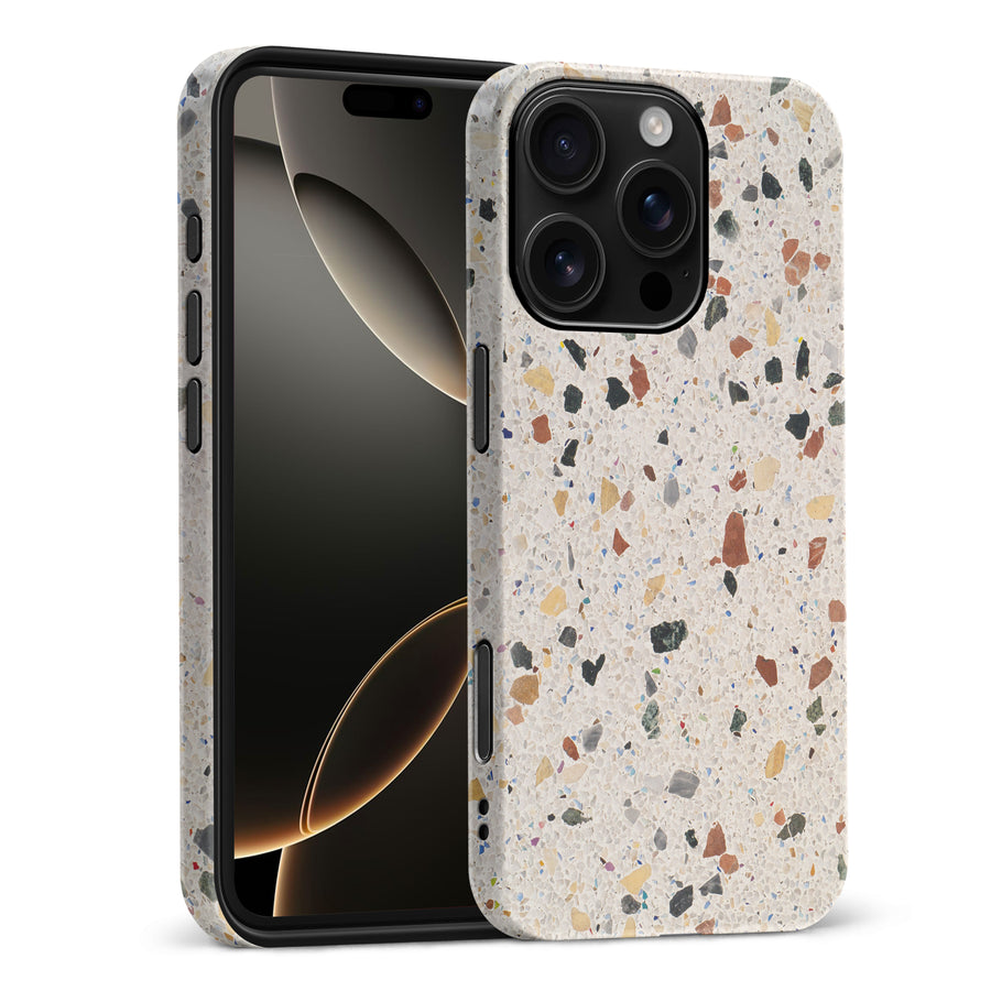 iPhone 16 Pro Max Coastal Terrazo Nature Phone Case