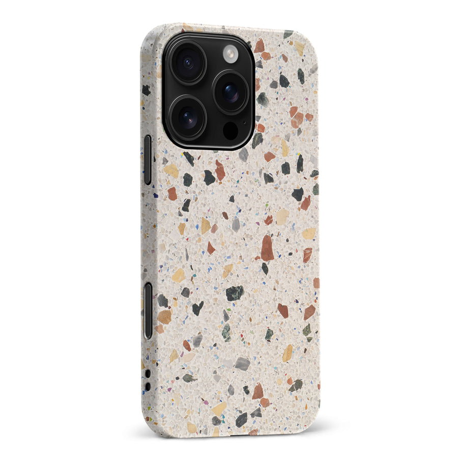 iPhone 16 Pro Max Coastal Terrazo Nature Phone Case