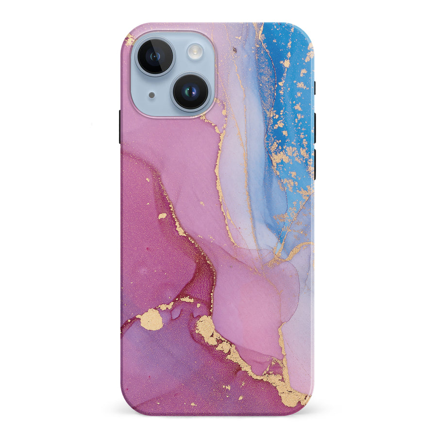 iPhone 15 Colorful Blossom Nature Phone Case