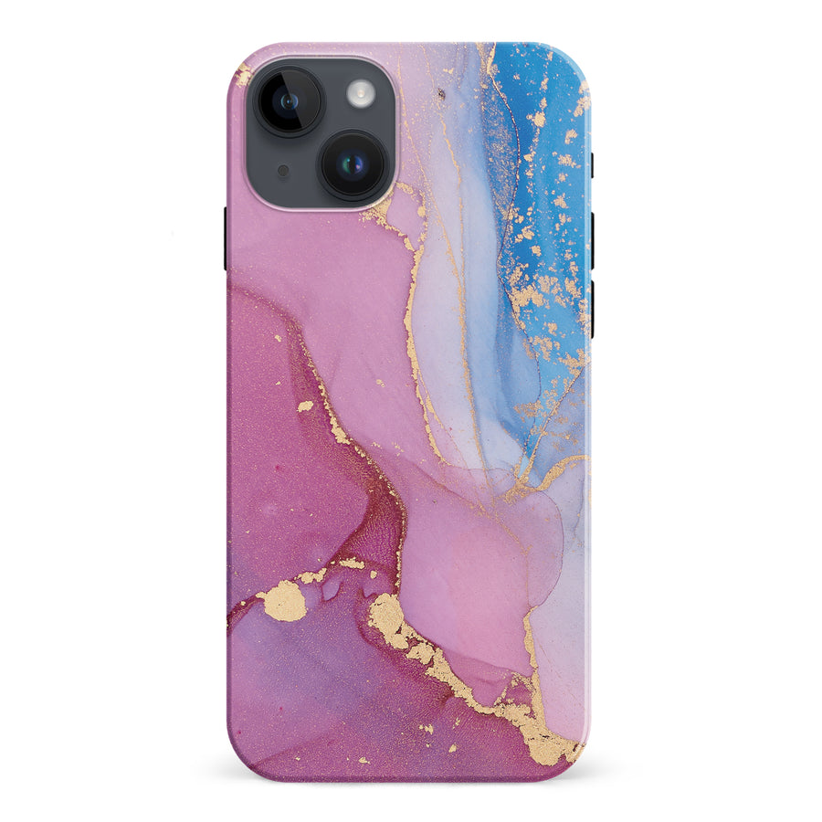 iPhone 15 Plus Colorful Blossom Nature Phone Case