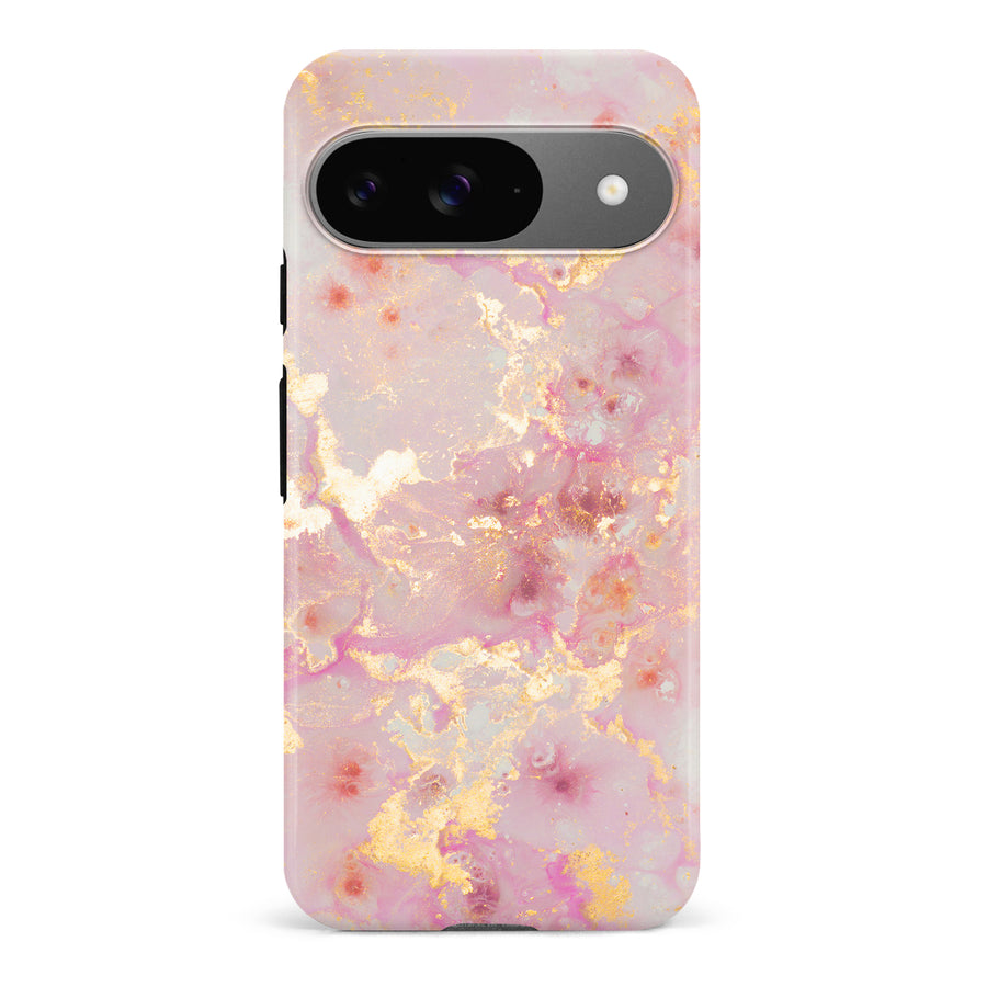 Google Pixel 9 Golden Stones Nature Phone Case