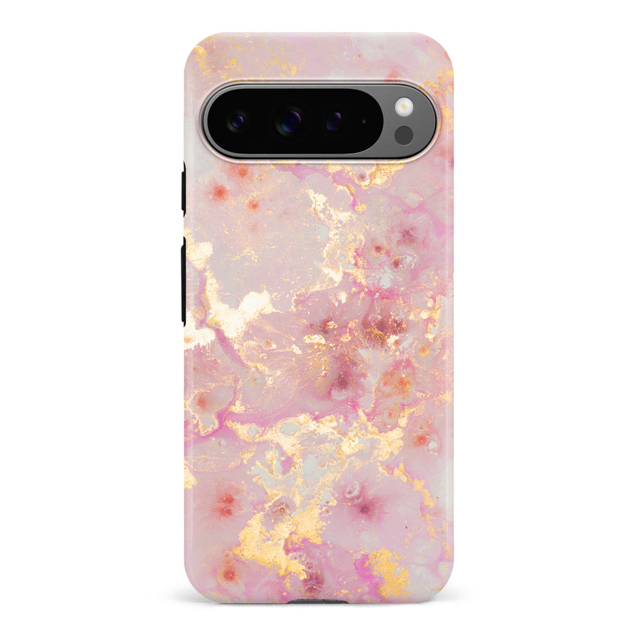 Google Pixel 9 Pro Golden Stones Nature Phone Case