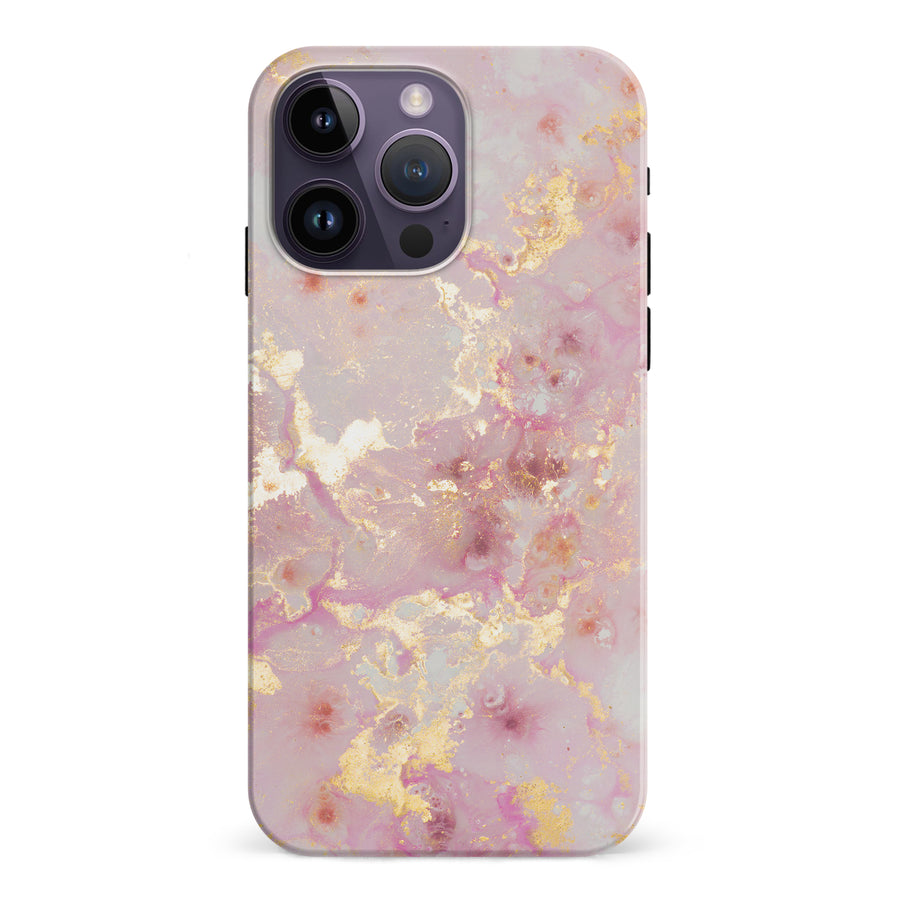 iPhone 15 Pro Golden Stones Nature Phone Case