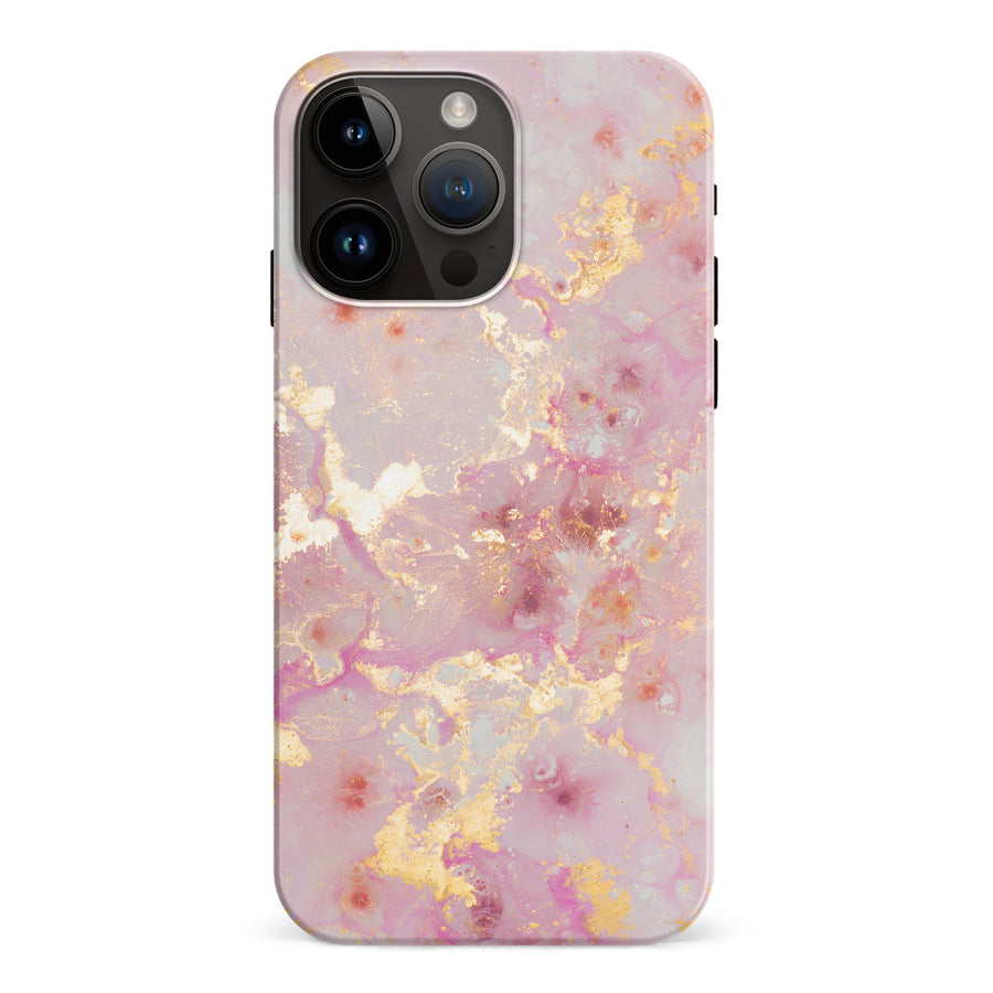 iPhone 15 Pro Max Golden Stones Nature Phone Case