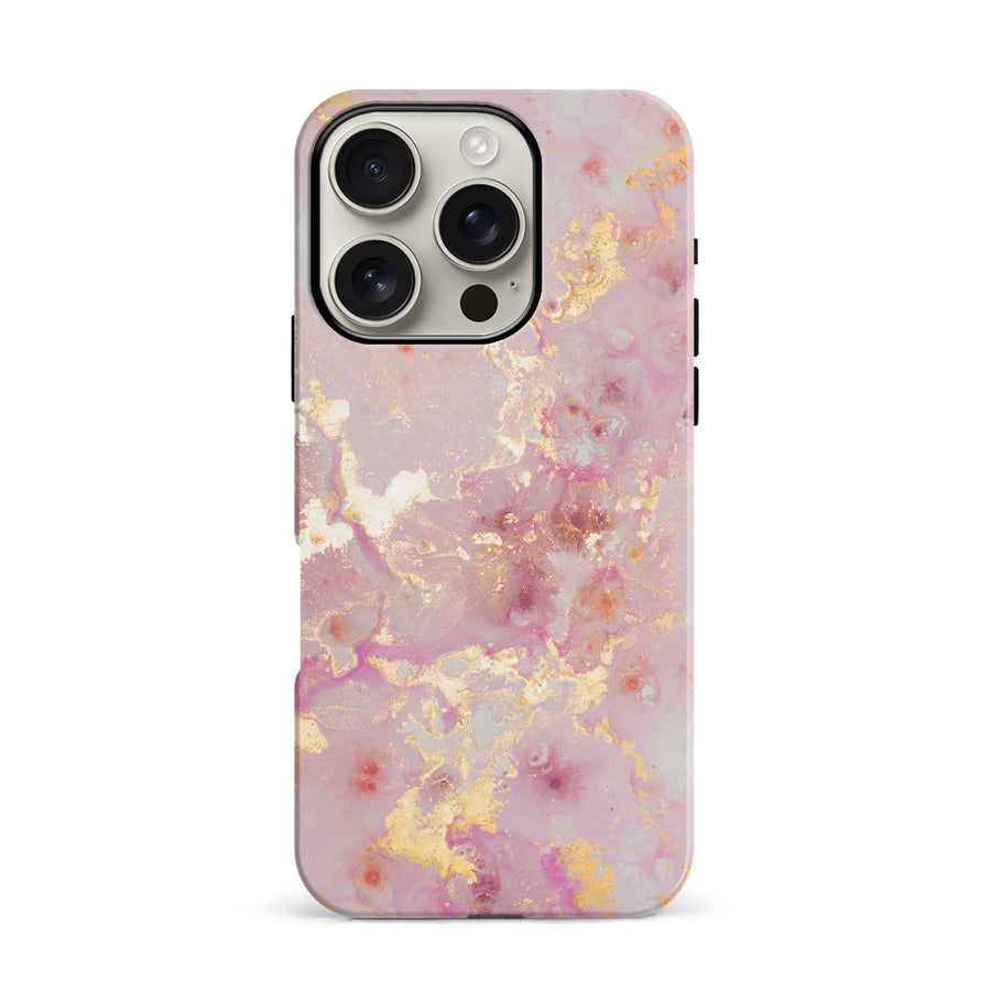 iPhone 16 Pro Golden Stones Nature Phone Case