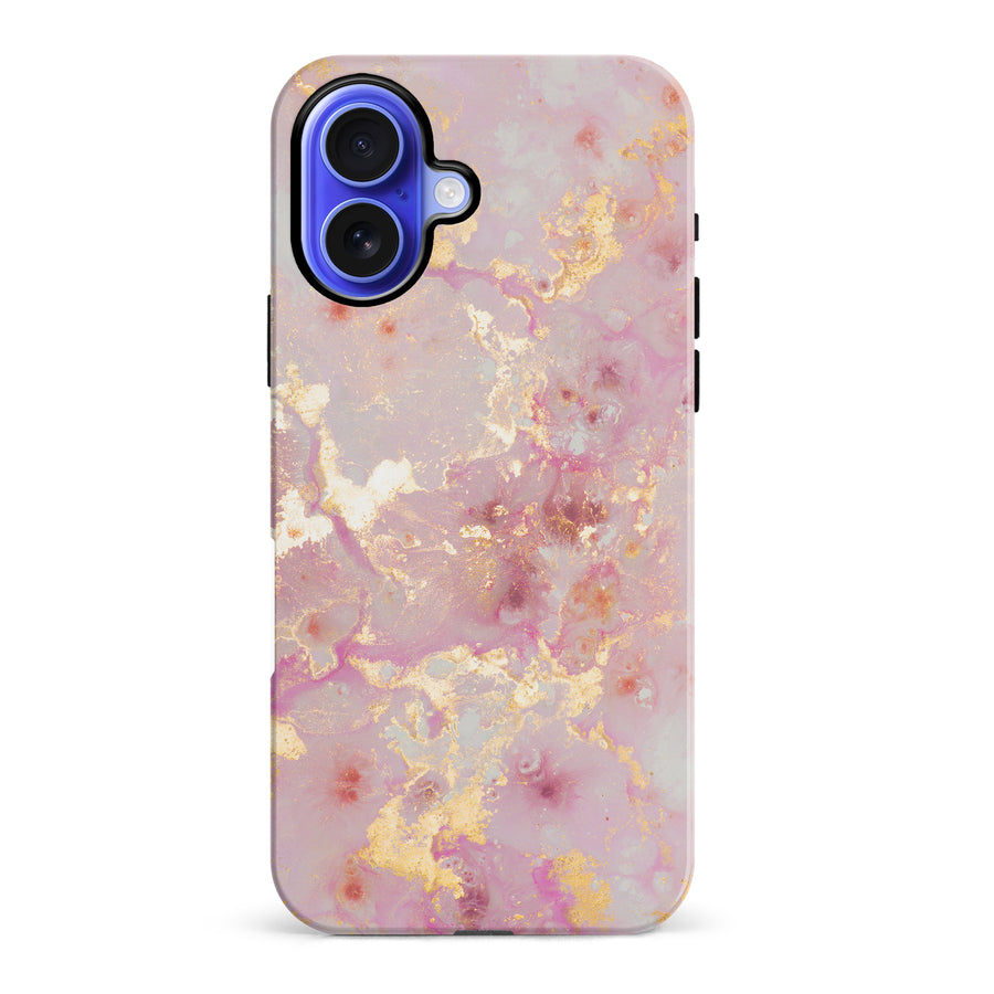 iPhone 16 Plus Golden Stones Nature Phone Case