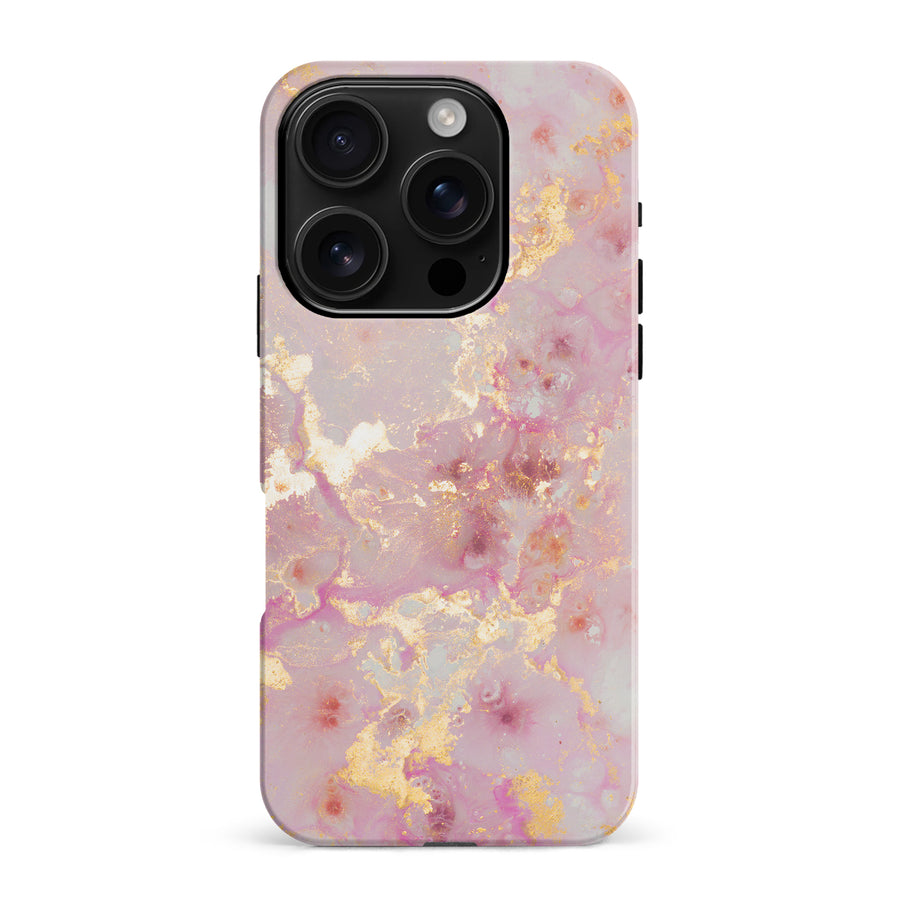 iPhone 16 Pro Max Golden Stones Nature Phone Case