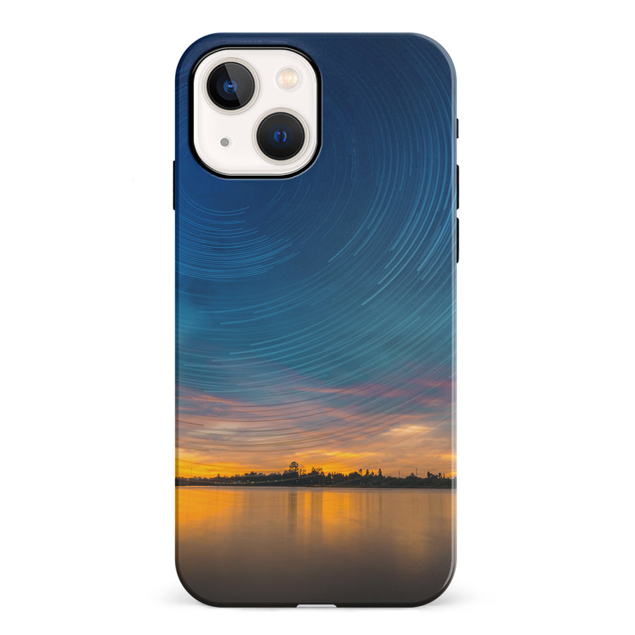 iPhone 13 Mini Lake Themed Nature Phone Case