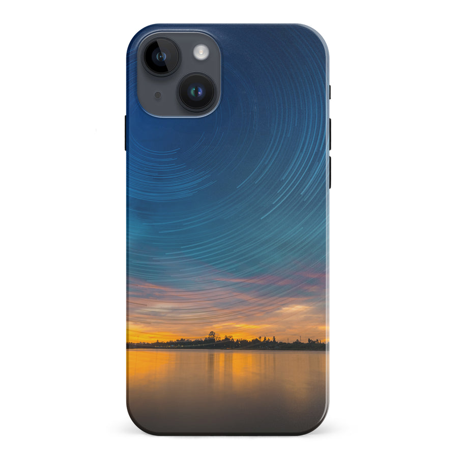 iPhone 15 Plus Lake Themed Nature Phone Case