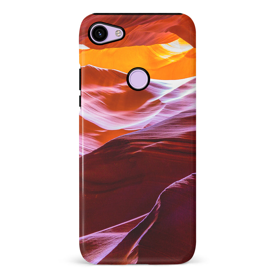 Google Pixel 3 Red Mountains Nature Phone Case