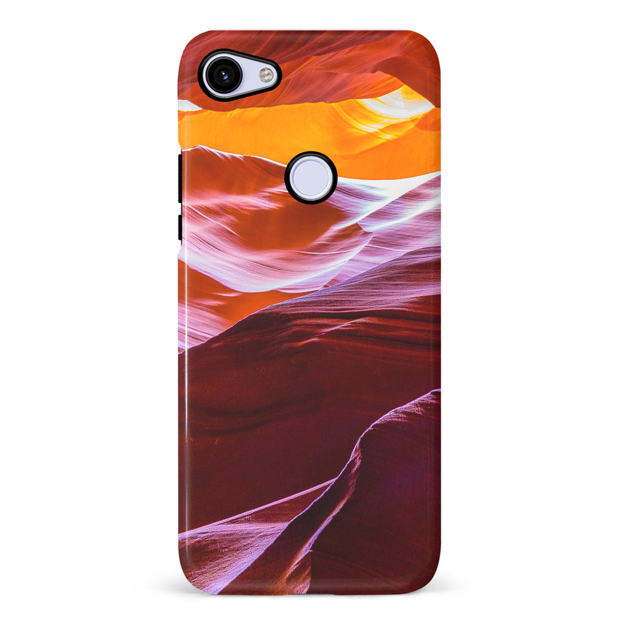 Google Pixel 3A Red Mountains Nature Phone Case