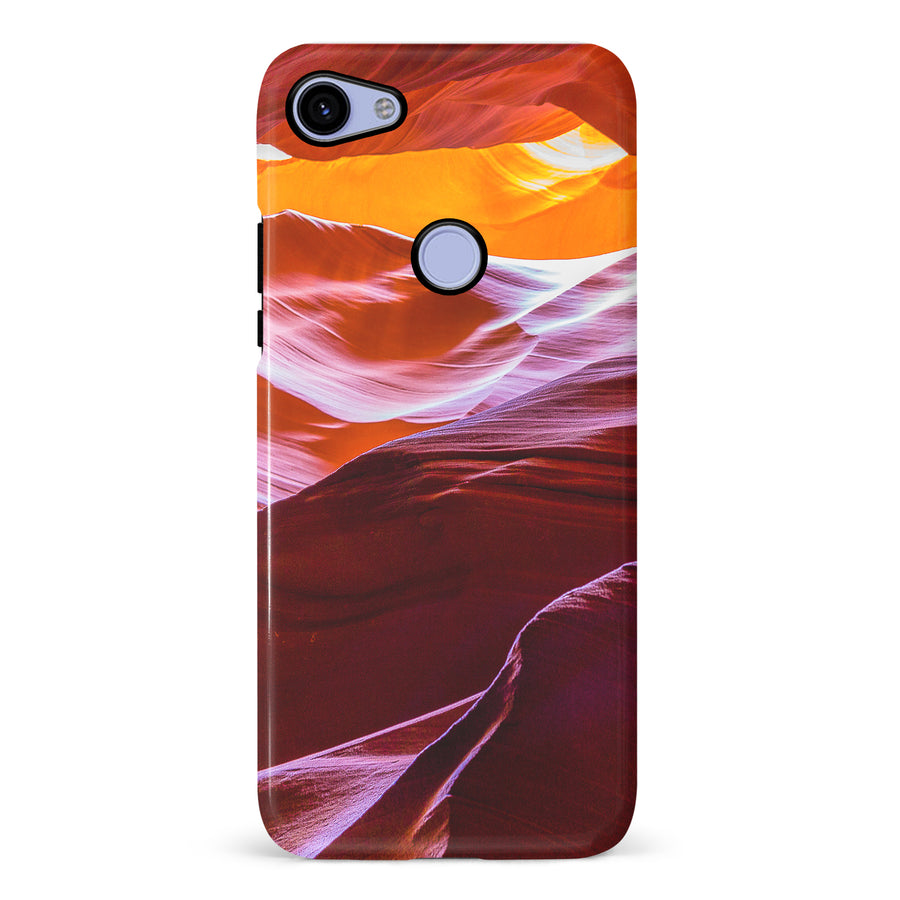 Google Pixel 3A XL Red Mountains Nature Phone Case