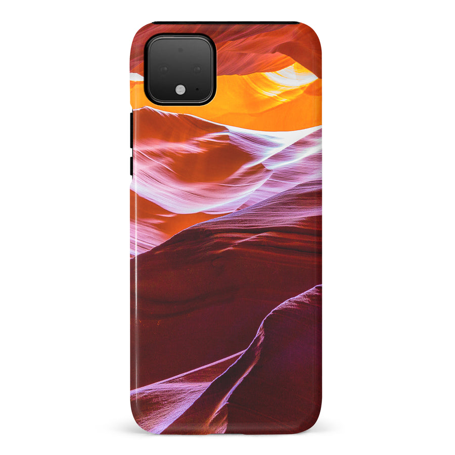 Google Pixel 4 XL Red Mountains Nature Phone Case